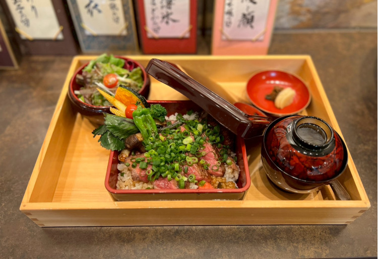 【ステーキ重】シングル100g